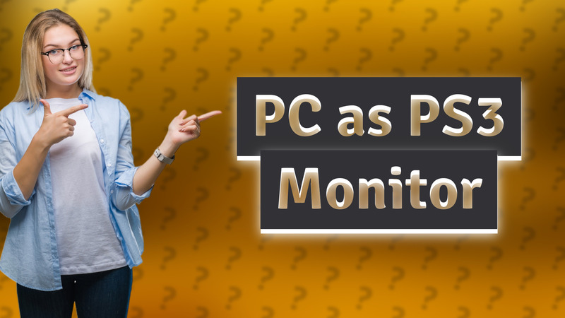 PC as PS3 Monitor