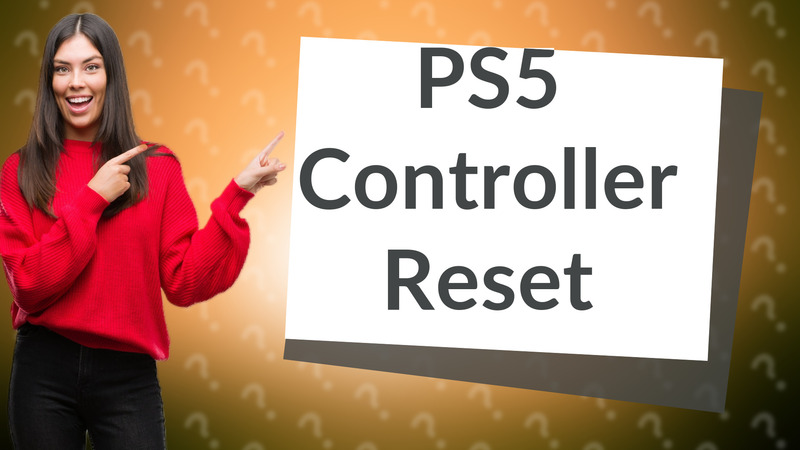 PS5 Controller Reset