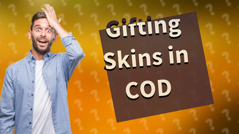Gifting Skins in COD