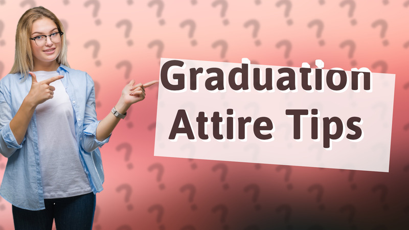 Graduation Attire Tips