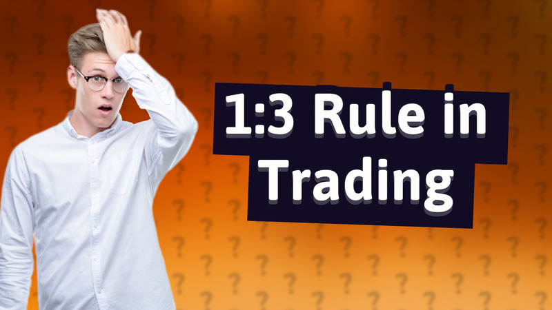 1:3 Rule in Trading
