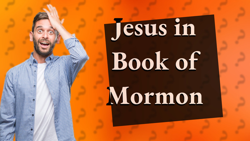 Jesus in Book of Mormon