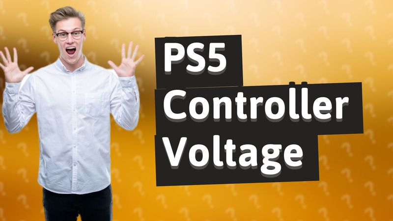 PS5 Controller Voltage