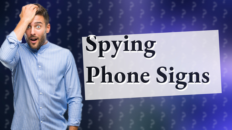 Spying Phone Signs