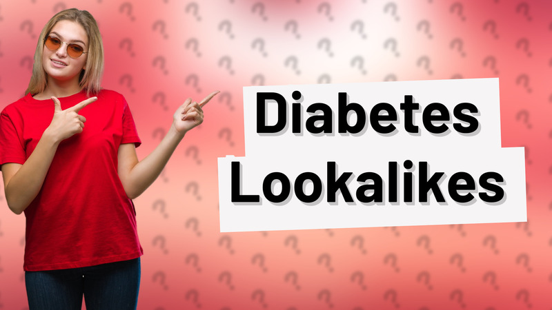 Diabetes Lookalikes