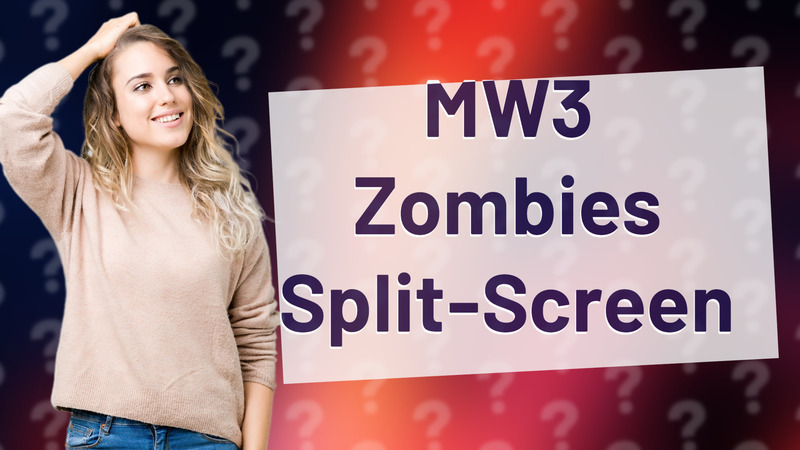 MW3 Zombies Split-Screen
