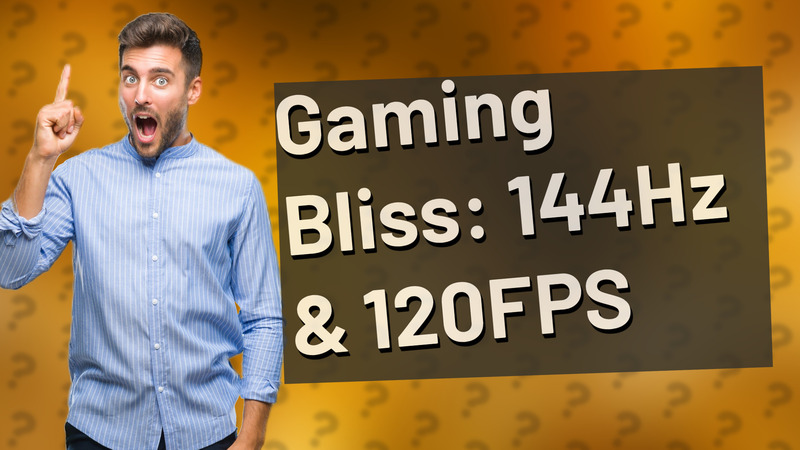 Gaming Bliss: 144Hz & 120FPS