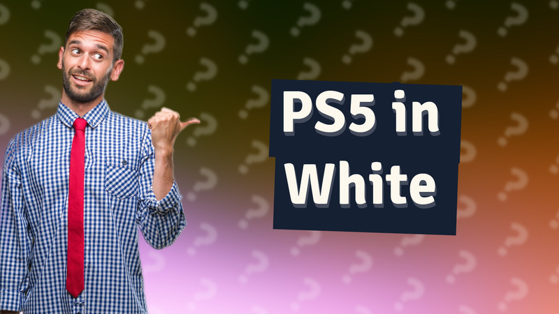 PS5 in White