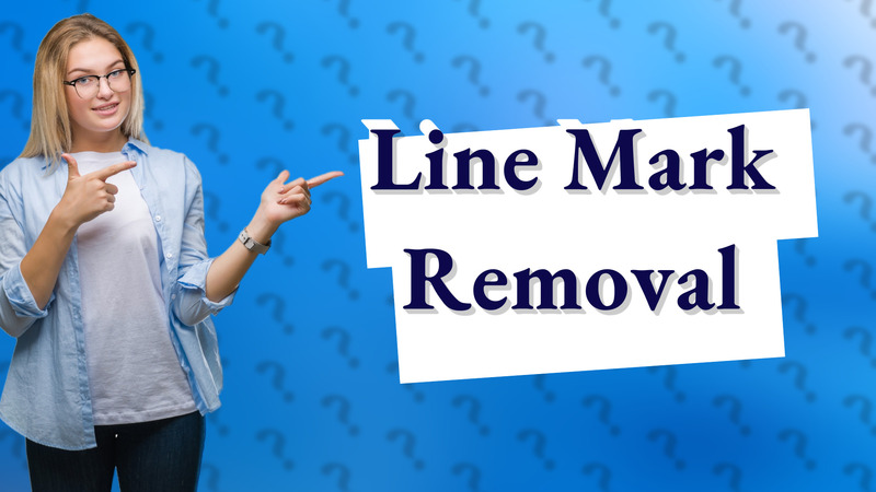 Line Mark Removal