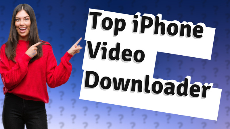 Top iPhone Video Downloader