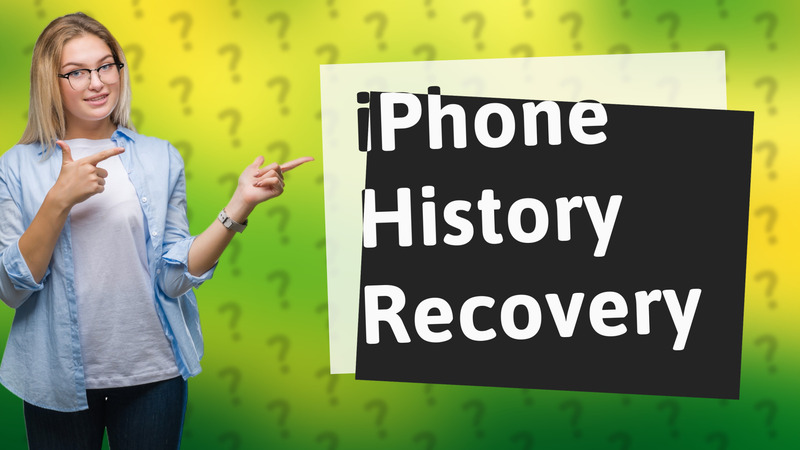 iPhone History Recovery