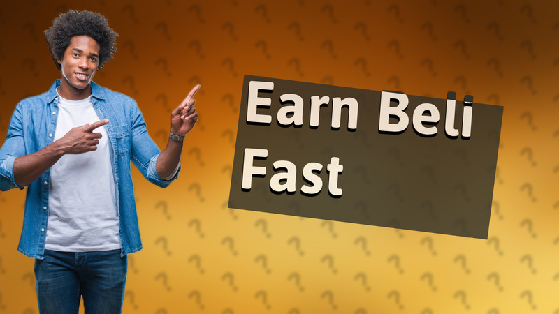 Earn Beli Fast