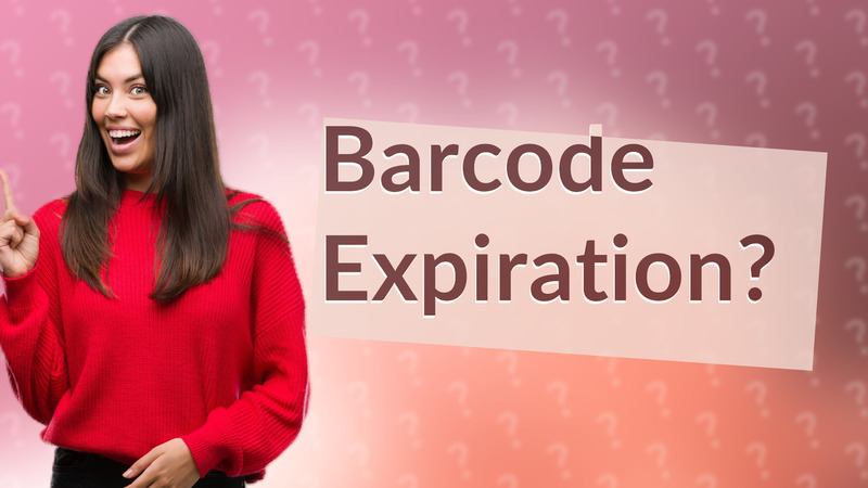 Barcode Expiration?