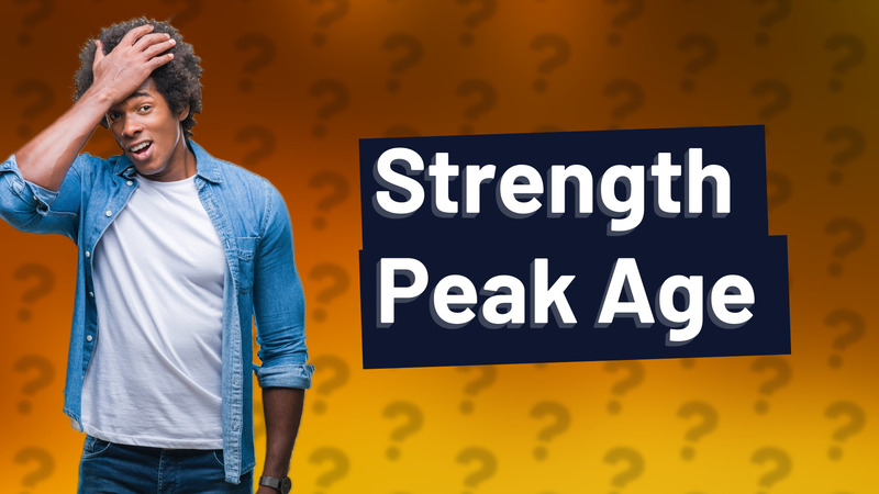 Strength Peak Age
