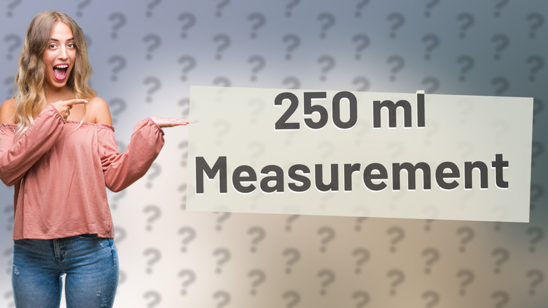 250 ml Measurement