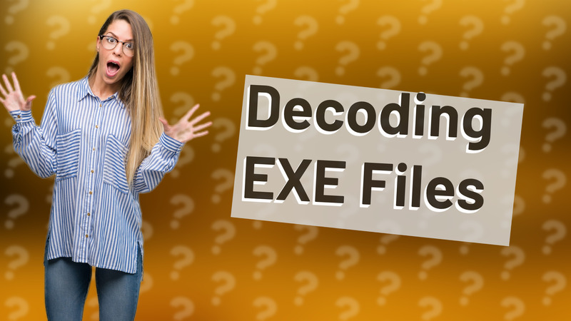 Decoding EXE Files