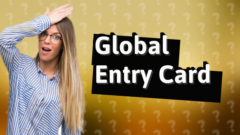 Global Entry Card
