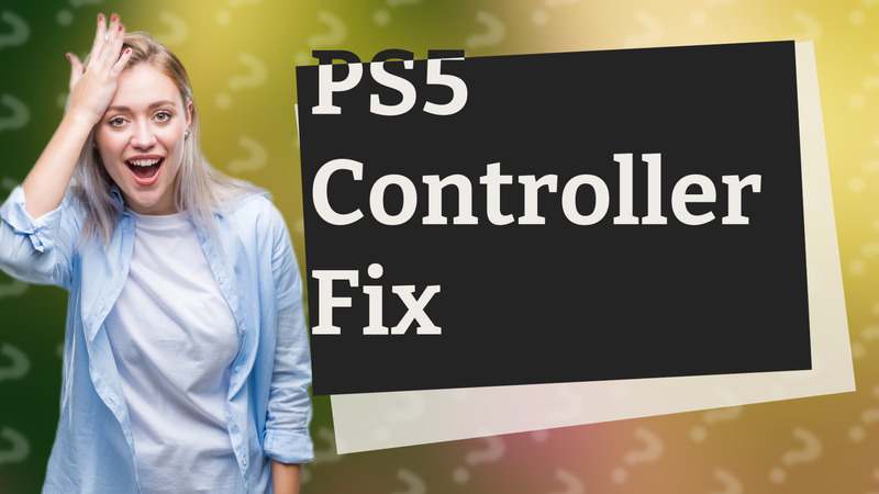 PS5 Controller Fix