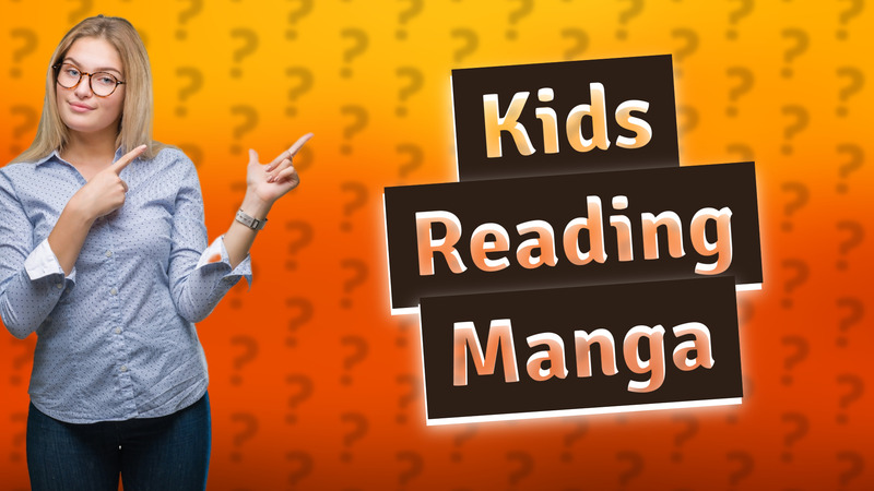 Kids Reading Manga