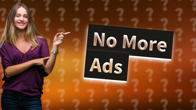 No More Ads