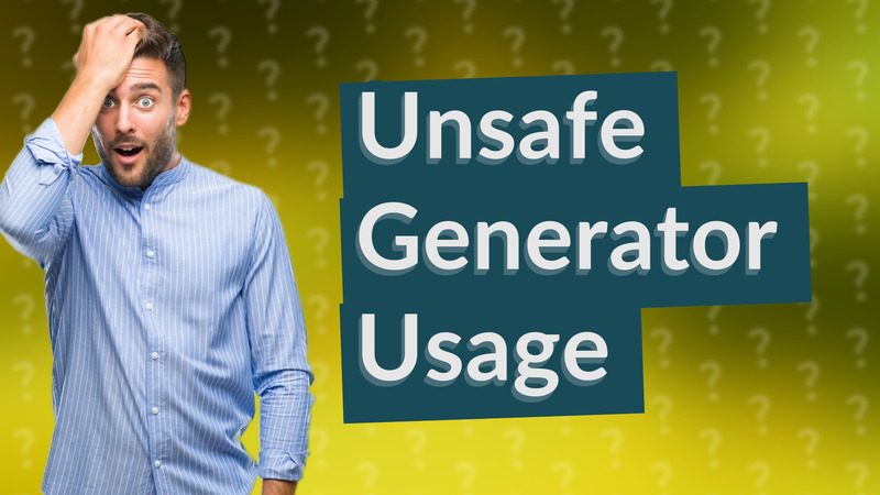 Unsafe Generator Usage