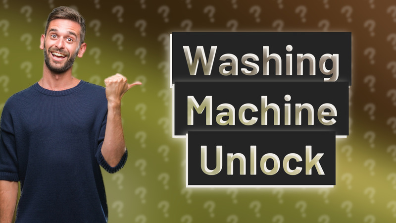 Washing Machine Unlock