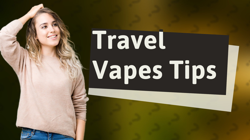 Travel Vapes Tips