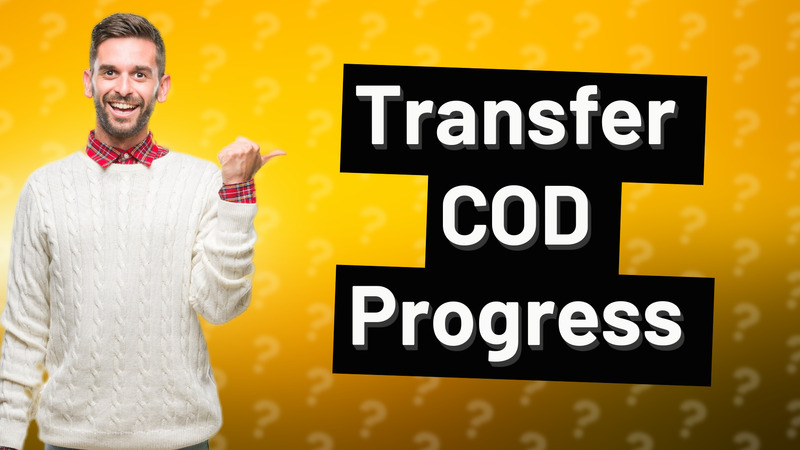 Transfer COD Progress