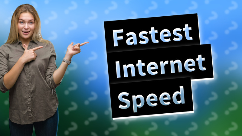 Fastest Internet Speed