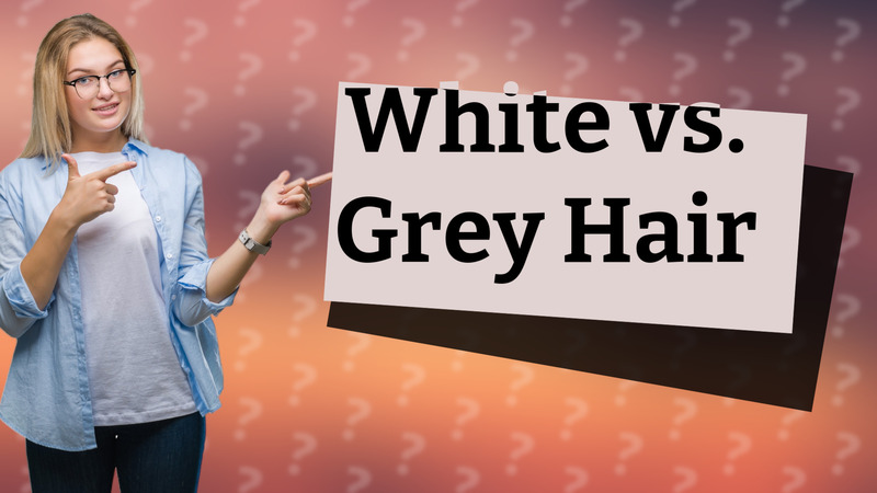 White vs. Grey Hair