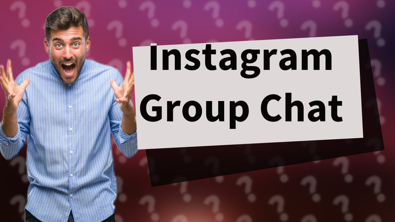 Instagram Group Chat