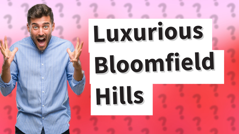 Luxurious Bloomfield Hills