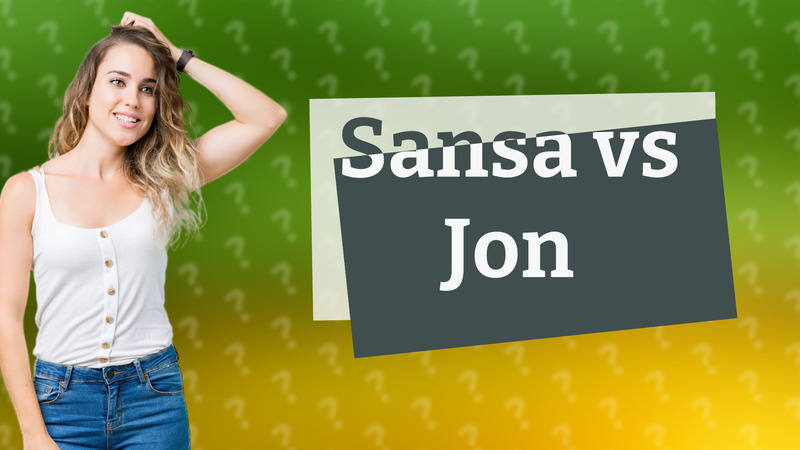 Sansa vs Jon
