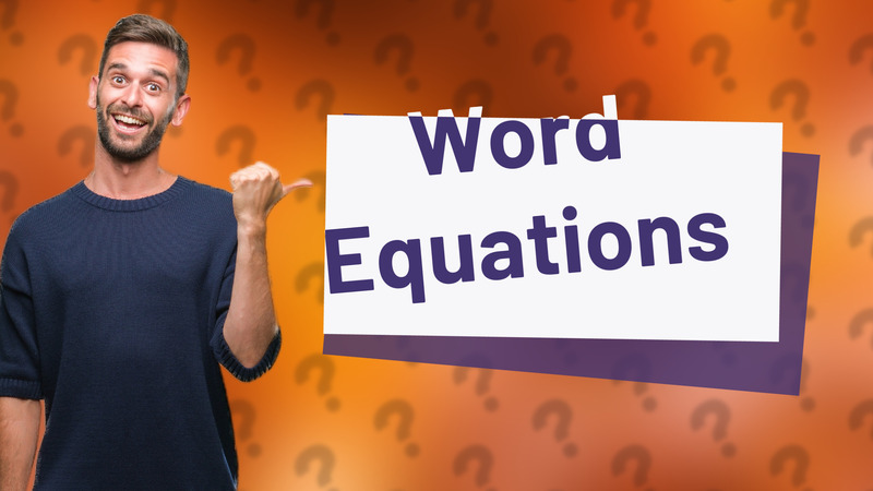 Word Equations