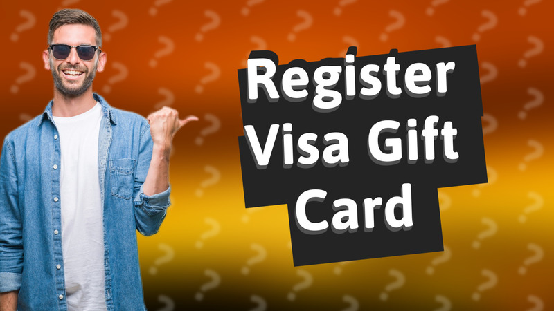 Register Visa Gift Card