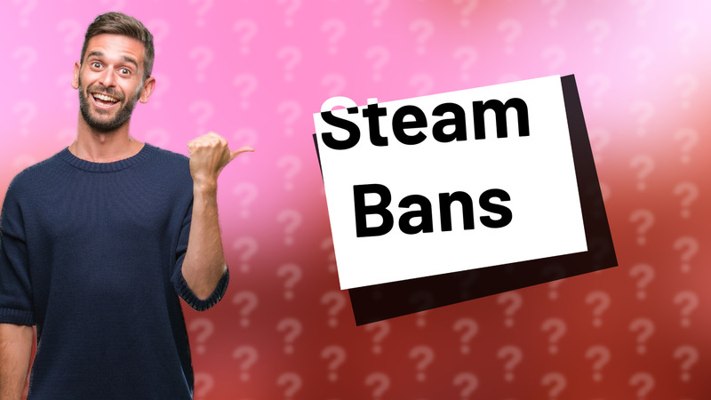 Steam Bans