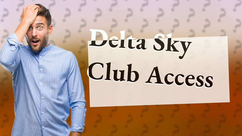 Delta Sky Club Access