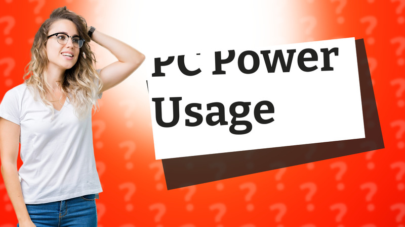 PC Power Usage