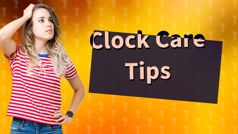 Clock Care Tips