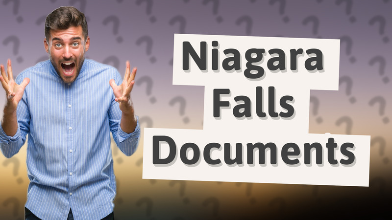 Niagara Falls Documents