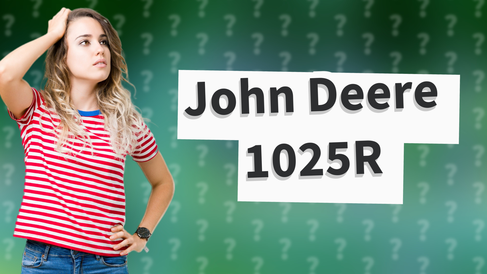 John Deere 1025R