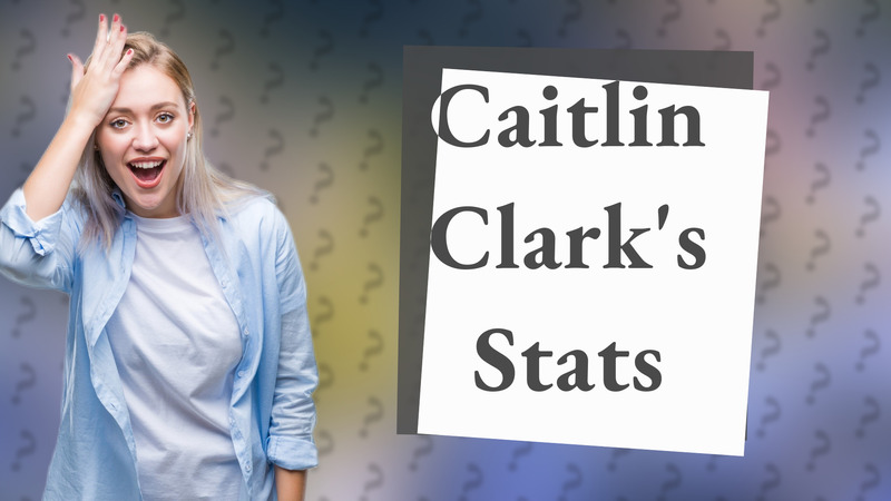 Caitlin Clark's Stats