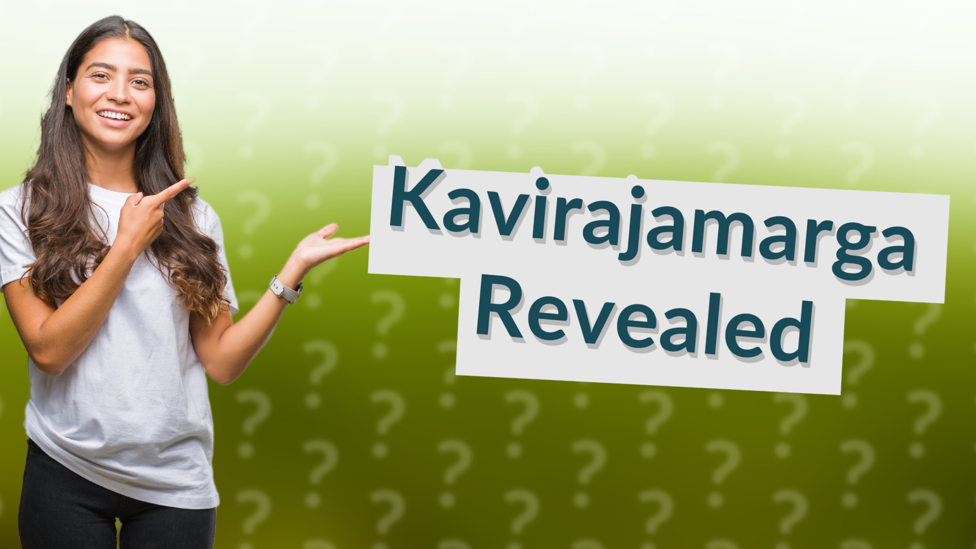 Kavirajamarga Revealed