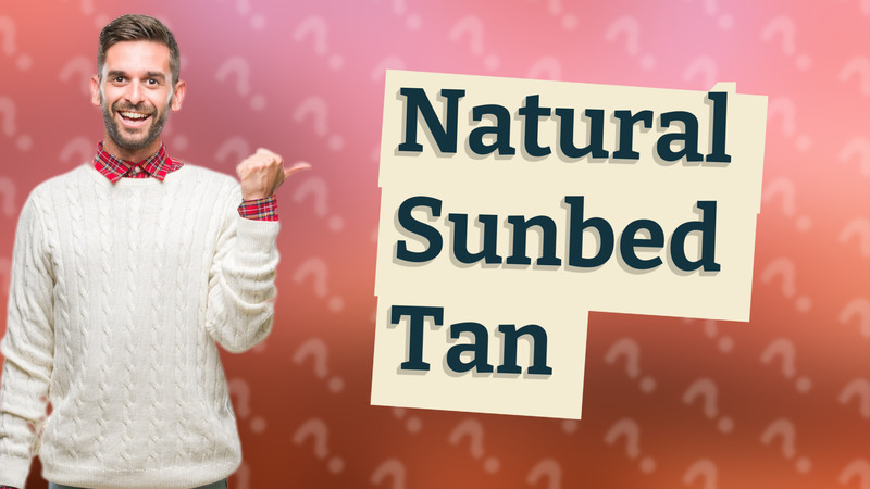 Natural Sunbed Tan