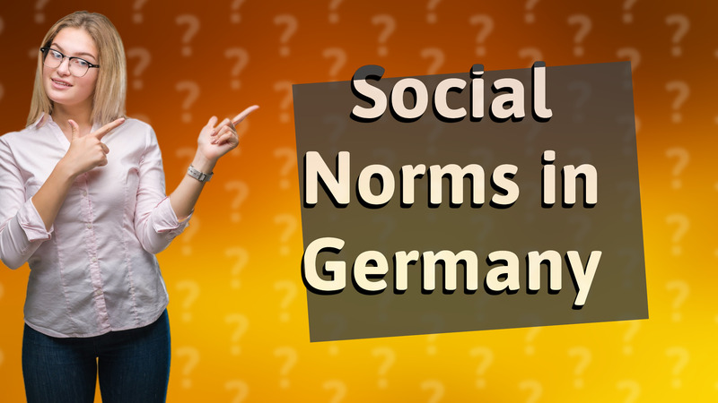 Social Norms in Germany