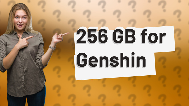 256 GB for Genshin