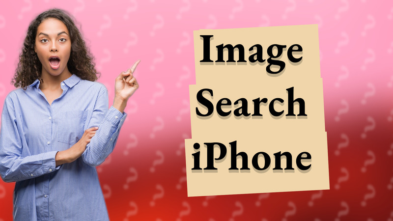 Image Search iPhone