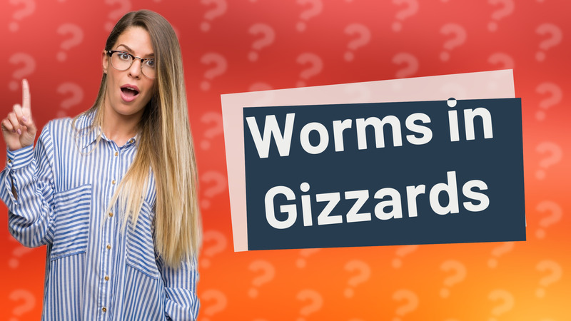 Worms in Gizzards