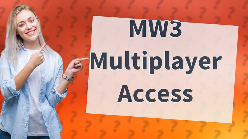MW3 Multiplayer Access
