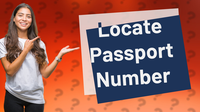 Locate Passport Number